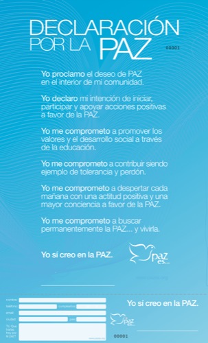 Declaración por la Paz 